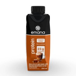Bebida Láctea Emana Protein Caramel Coffee 23g 250ml