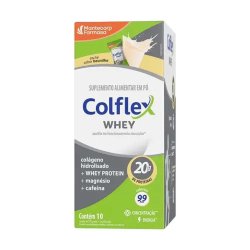 Whey Protein Colflex Baunilha 27g 10 Unidades