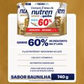 KIT COMPLEMENTO ALIMENTAR NUTREN SENIOR BAUNILHA 2 UNIDADES 740G CADA