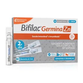 BIFILAC GERMINA ZN 2BI + 5MG 10 UNIDADES