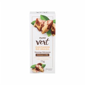 MANTEIGA HIDRATANTE PARA PERNAS E PÉS PANVEL VERT CASTANHA DO BRASIL 75G