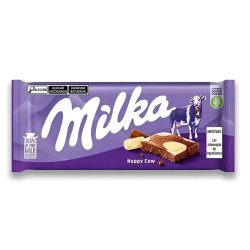 Chocolate Em Barra Milka Happy Cows 90g