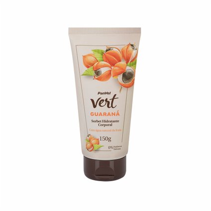SORBET HIDRATANTE CORPORAL PANVEL VERT GUARANÁ 150G