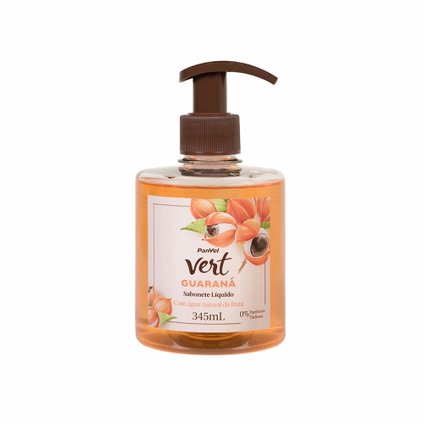 SABONETE LÍQUIDO PANVEL VERT GUARANÁ 345ML