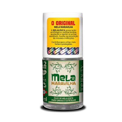 ÓLEO FORTALECEDOR DE UNHAS TOP BEAUTY SOS UNHAS MELA MARAVILHA 7ML