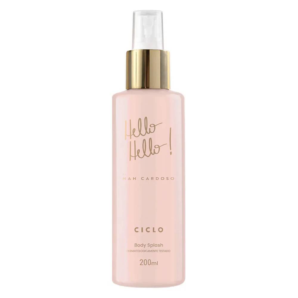 Body Splash Ciclo Hello Hello Nah Cardoso 200ml 