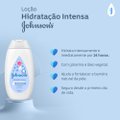 LOÇÃO CREMOSA JOHNSONS BABY HIDRATAÇÃO INTENSA 200ML