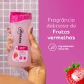 SABONETE LÍQUIDO MONANGE FRUTAS VERMELHAS REFIL 200ML