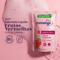 SABONETE LÍQUIDO MONANGE FRUTAS VERMELHAS REFIL 400ML