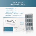 IMECAP HAIR VITAMINAS PARA CABELOS E UNHAS COM BIOTINA 30 CÁPSULAS