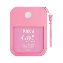 Spray Perfumado Ricca Go! Sweety 34ml