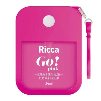 SPRAY PERFUMADO RICCA GO! PINK 34ML