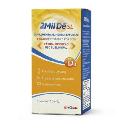 Suplemento Alimentar 2mildê Sl 2000ui Gross 10ml