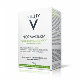 SABONETE DE LIMPEZA FACIAL VICHY NORMADERM 70G