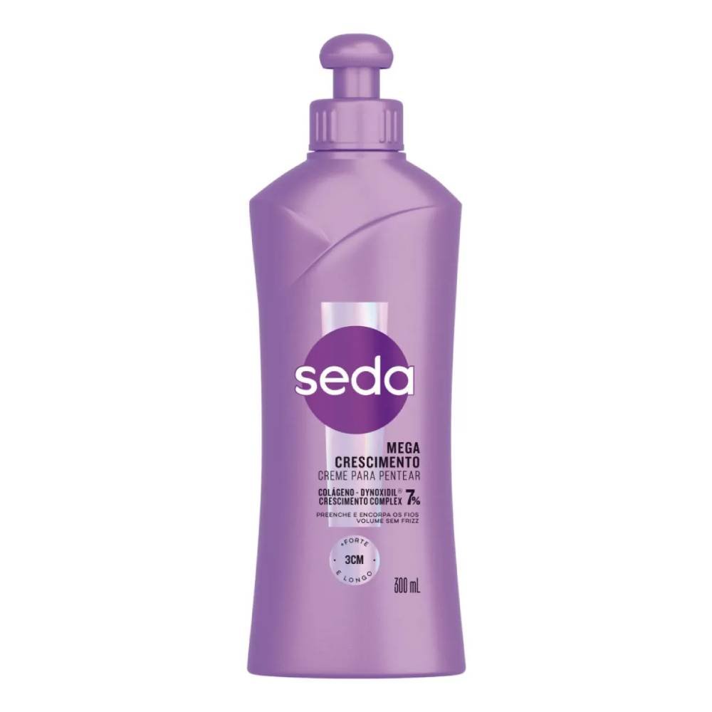 Creme Para Pentear Seda Mega Crescimento 300ml