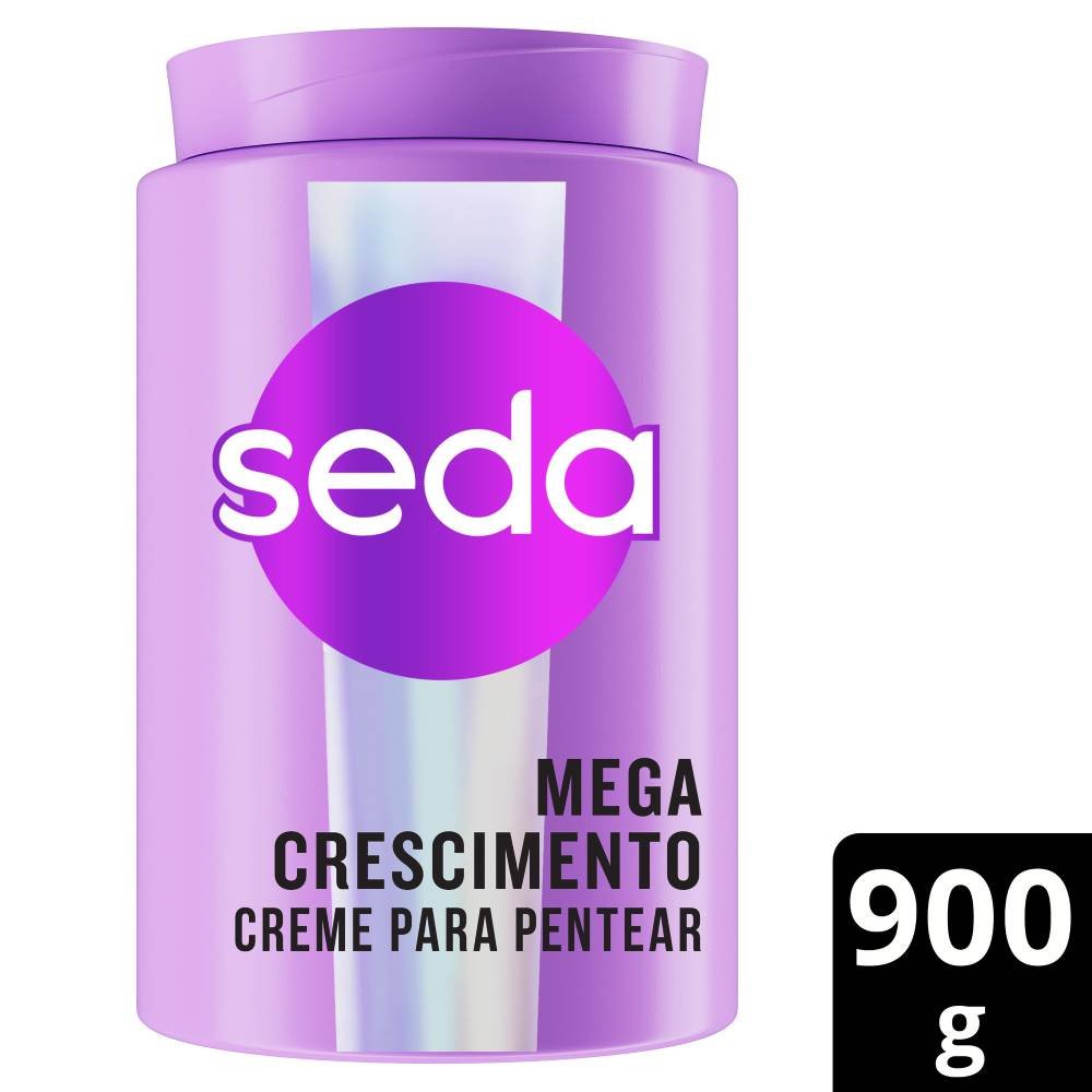 Creme Para Pentear Seda Mega Crescimento 900g