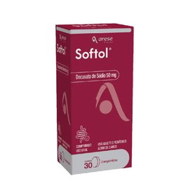 SOFTOL 50MG ARESE 30 COMPRIMIDOS
