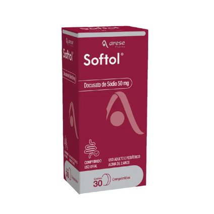 SOFTOL 50MG ARESE 30 COMPRIMIDOS