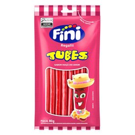 BALA FINI TUBES MAÇÃ DO AMOR 80G