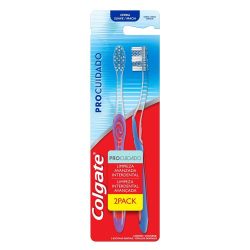 Escova Dental Colgate Pro Cuidado Pack C/ 2