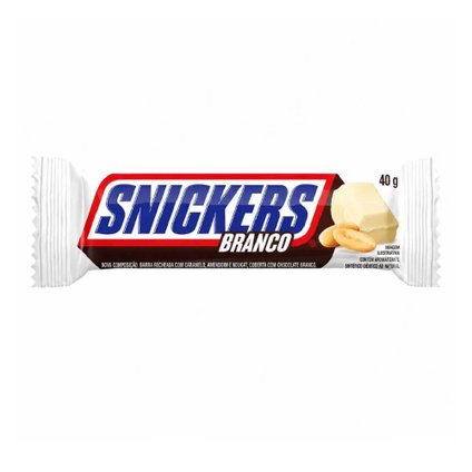 CHOCOLATE SNICKERS BRANCO 40G