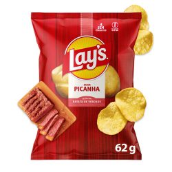 Salgadinho Elma Chips Lays Copa Do Mundo Picanha 62g