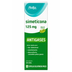Simeticona 125Mg 10 Cápsulas Gelatinosas Medley Genérico