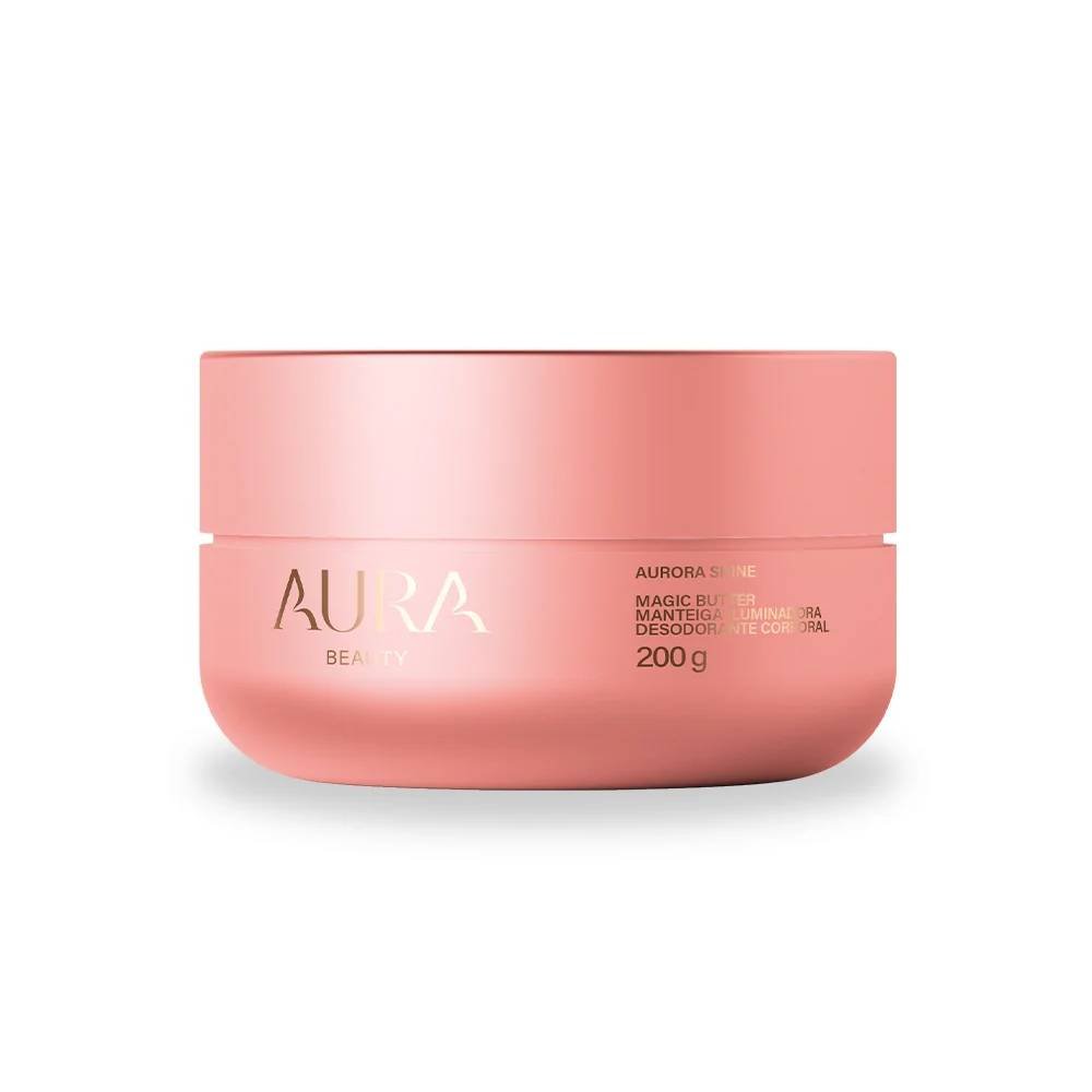 Manteiga Iluminadora Corporal Aura Beauty Aurora Shine 200g