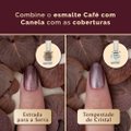 ESMALTE RISQUÉ MISTÉRIOS DO INVERNO CAFÉ COM CANELA 9ML
