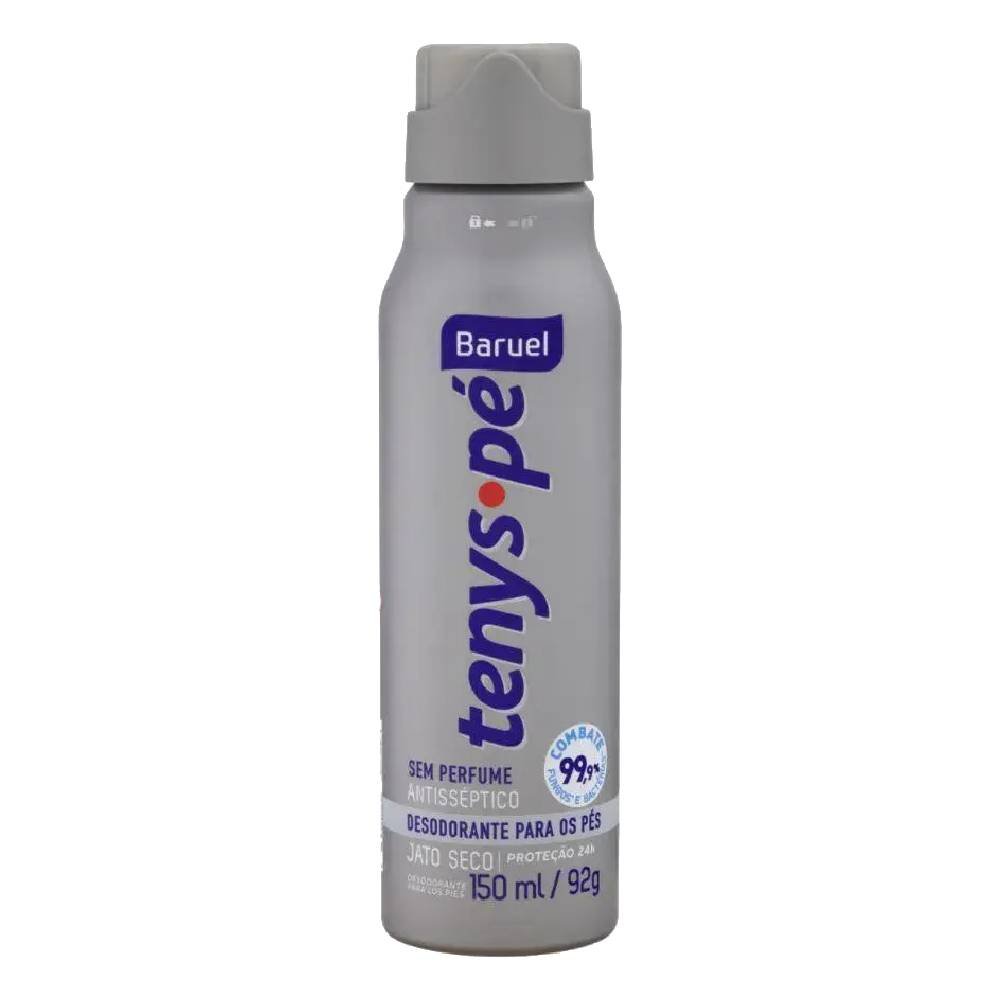 Desodorante Para Pés Spray Tenys Pé Sem Perfume 150ml