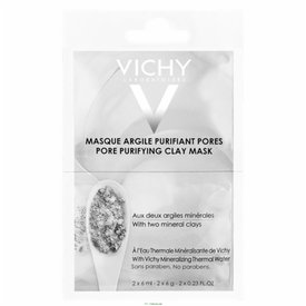 MÁSCARA MINERAL VICHY MASK DUO ARGILE 2X6ML