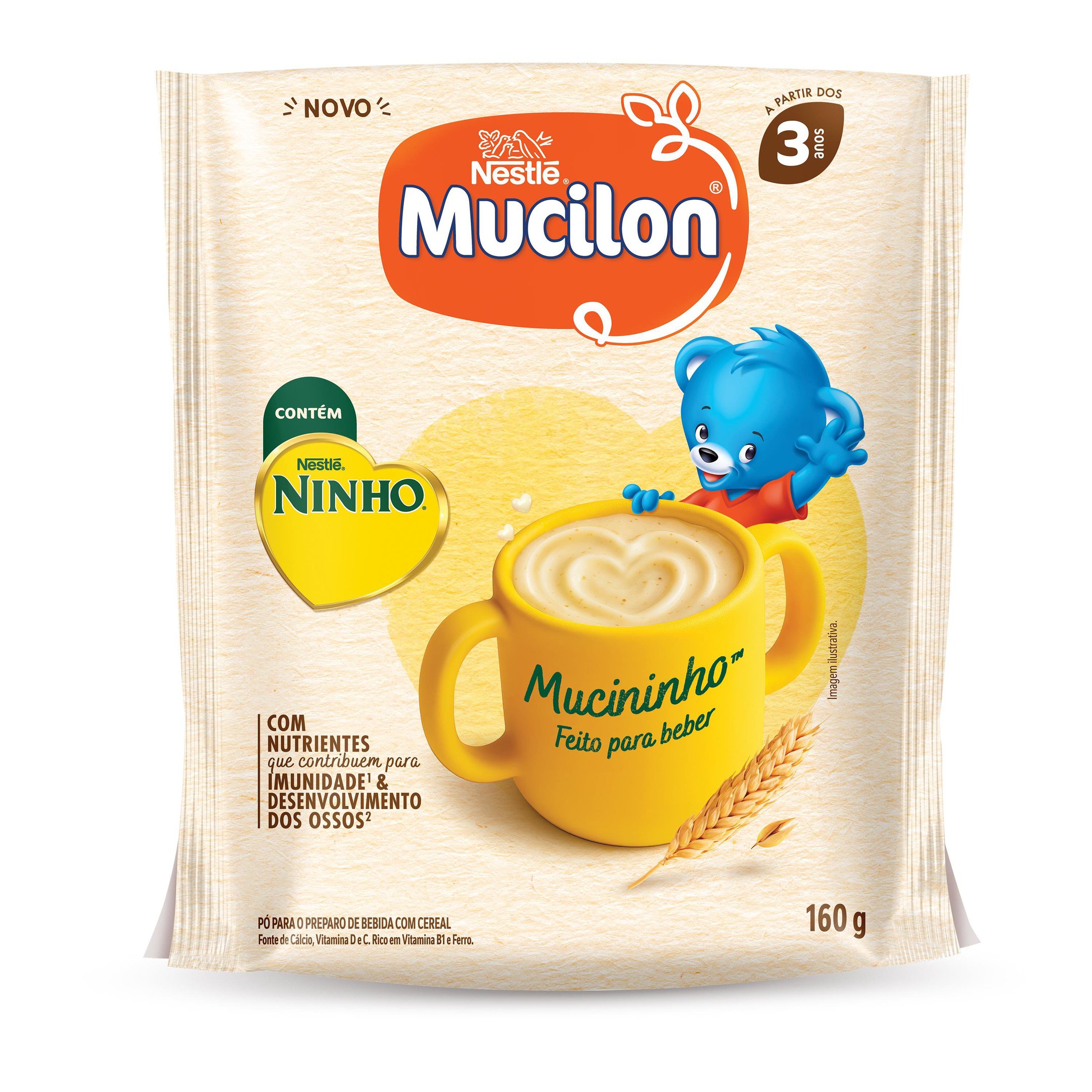 Cereal Infantil Mucilon Mucininho 160g