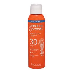 Protetor Solar Cenoura&bronze Fps30 Aerossol 200ml