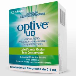 Optive Colirio Allergan 30 Flaconetes De  0.4 Ml
