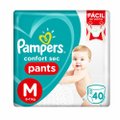 FRALDA PAMPERS CONFORT SEC PANTS M COM 40 UNIDADES