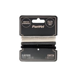 Elástico Para Cabelos Esporte Panvel 4 Unidades