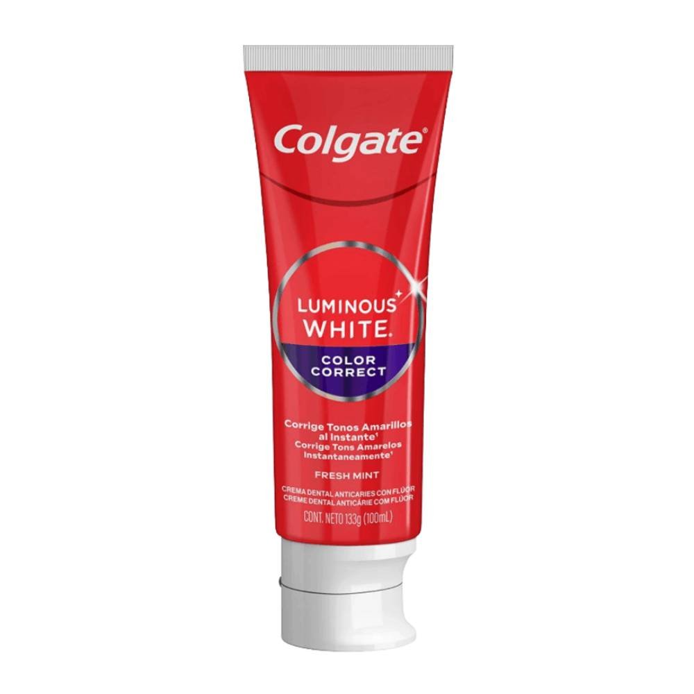 Creme Dental Colgate Luminous White Color Correct 133g