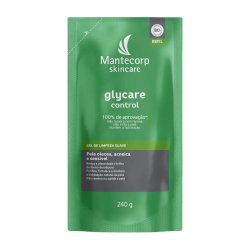 Gel De Limpeza Facial Glycare Control Suave Refil 240g