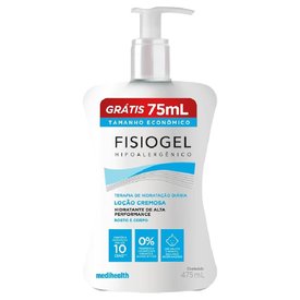 LOÇÃO HIDRATANTE CORPORAL FISIOGEL 475ML