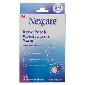 ADESIVO PARA ACNE NEXCARE PATCH 24 UNIDADES