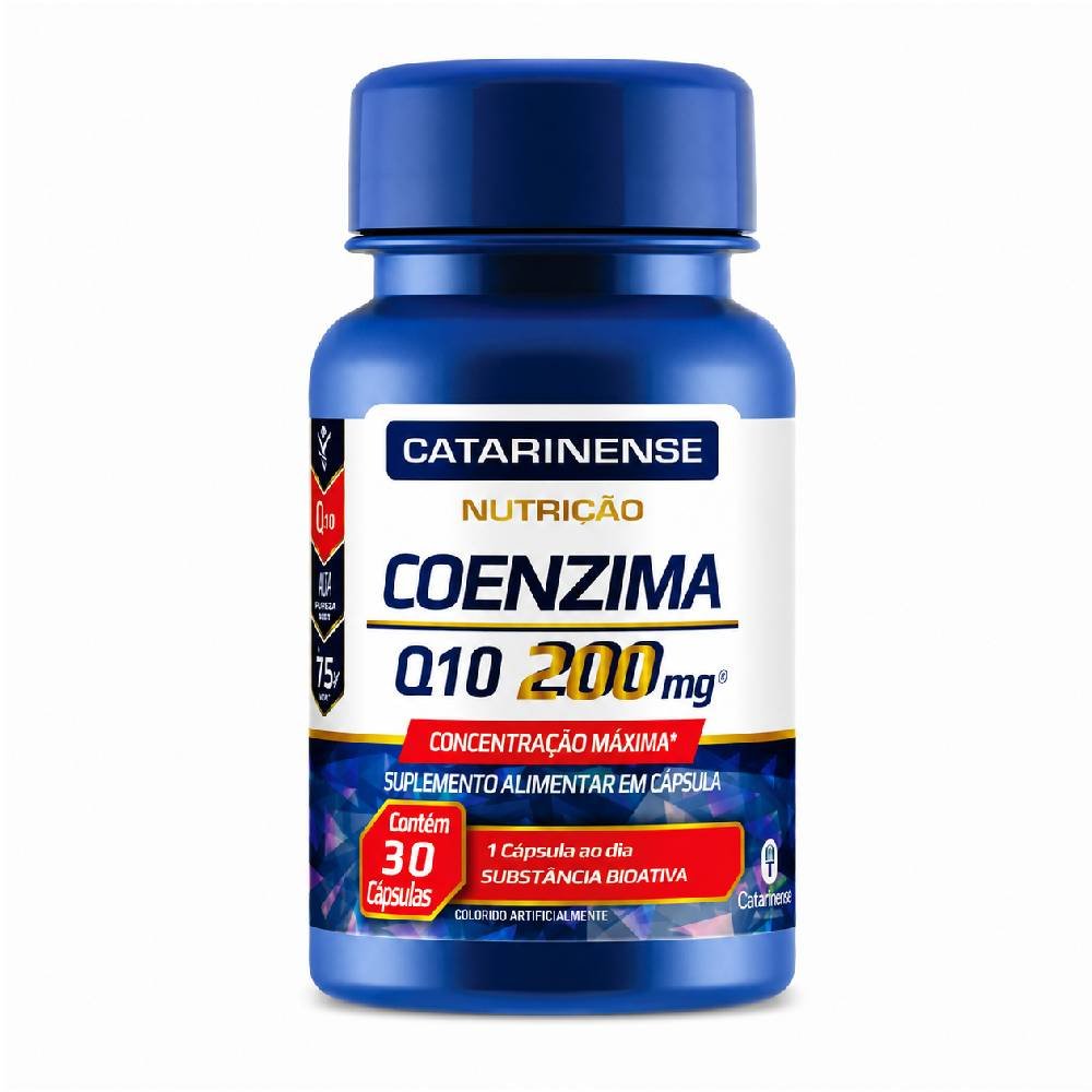 Coenzima Q10 Catarinense 200mg 30 Cápsulas