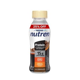 BEBIDA LÁCTEA NUTREN PROTEIN 15G DE PROTEÍNAS CHOCOLATE 25% GRÁTIS 260ML