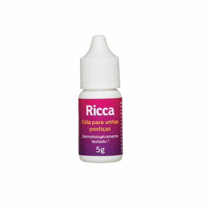 COLA PARA UNHAS POSTIÇAS RICCA 5G