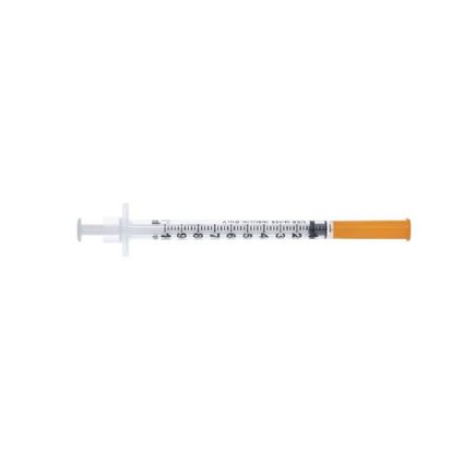 SERINGA COM AGULHA SWISSMEDIC QUALYFINE 0,25MM X 13MM 1ML 1UN