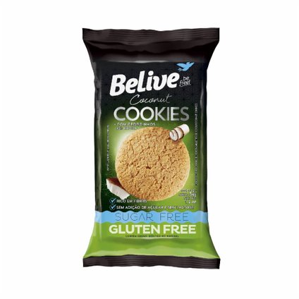 COOKIES BELIVE COCO ZERO AÇUCAR 34G