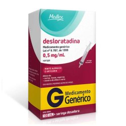 Desloratadina 0,5mg/ml Xarope Medley 100ml