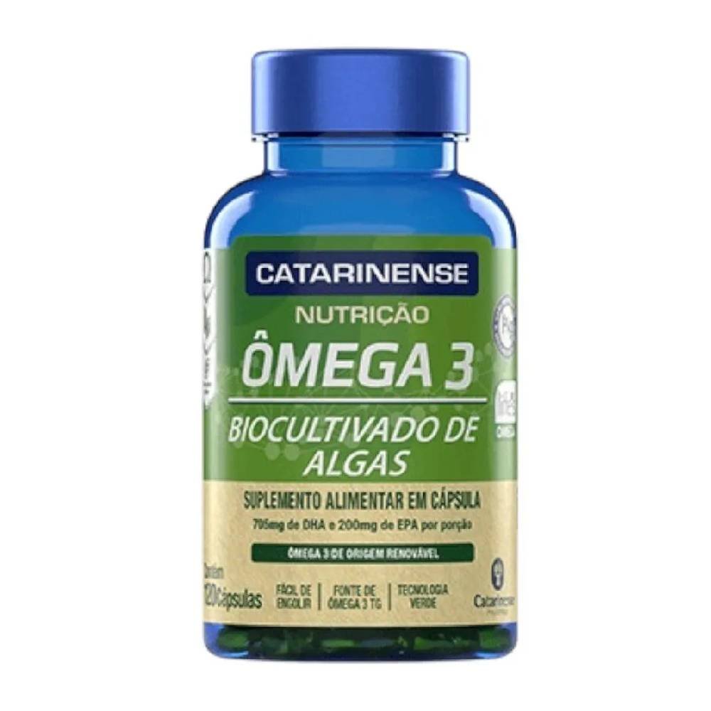 Ômega 3 Biocultivado De Algas Catarinense 120 Cápsulas