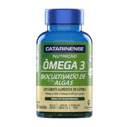 ÔMEGA 3 BIOCULTIVADO DE ALGAS CATARINENSE 120 CÁPSULAS