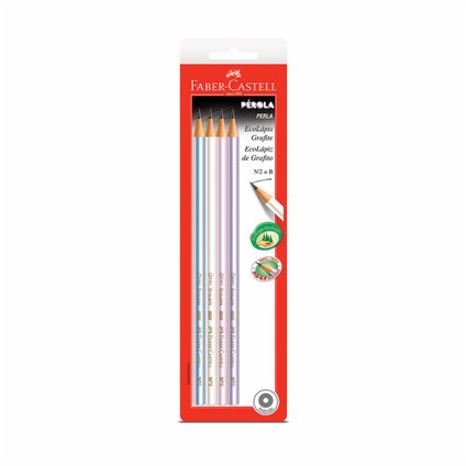 LAPIS FABER-CASTELL PEROLA 4 UNIDADES