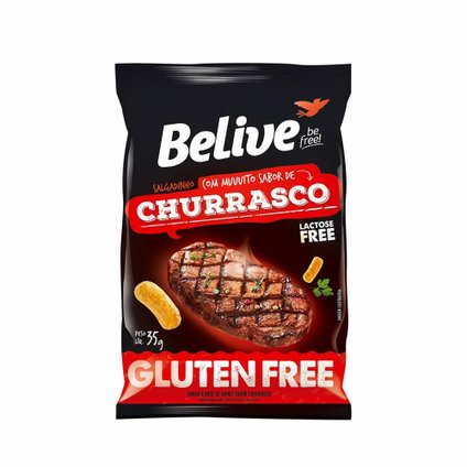 SNACK BELIVE CHURRASCO 20X35G AV